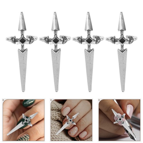 Pcs anneau ongle d épée - pcs, d'ongle