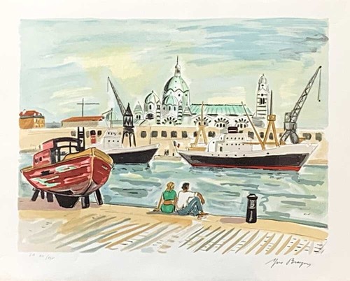 Brayer yves lithographie - ,