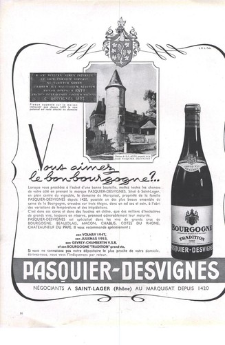 Publicite advertising 1957 - publicite,