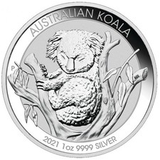 Pièce 1 Oz Silver Koala 2021