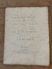 Ancienne Partition /Cramer