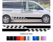 2 BANDES BAS DE CAISSE POUR MERCEDES VITO MARCO POLO FOURGON STICKER BD435N-51