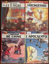 Lot de 4 BDs ALIX – LEFRANC