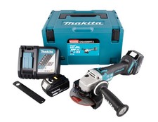 Meuleuse 18V LXT Ø125mm - MAKITA - avec 2 batteries 18V 5.0 Ah - chargeur -