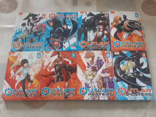 Lot mangas outlaw players - mangas,