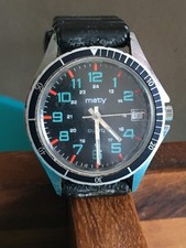 Ancienne Vintage Montre Quartz MATY Plongée 80's