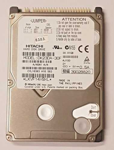 Disque dur interne - 30, ide