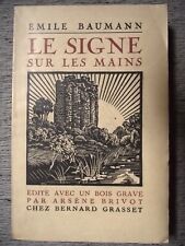 ÉMILE BAUMANN LE SIGNE SUR