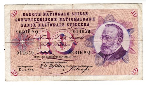 Suisse switzerland billet - suisse,