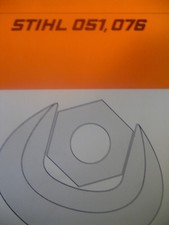 MANUEL ATELIER DE RÉPARATION TRONÇONNEUSE  STIHL 051 076