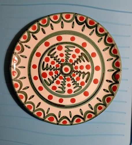 Céramique vallauris assiette - céramique,
