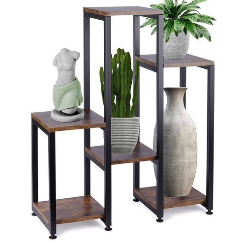étagère pour pots fleurs - pots, de