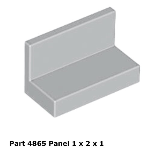 Lego 4865 light - light, gray