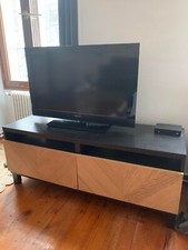 Meuble Tv Ikea noir et bois