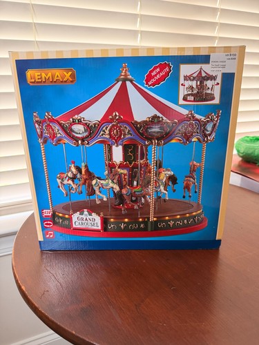 Lemax 2018 the - lemax, carousel
