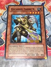 Carte Yu Gi Oh GALAHAD, SABRE X 5DS2-FR020 x 3