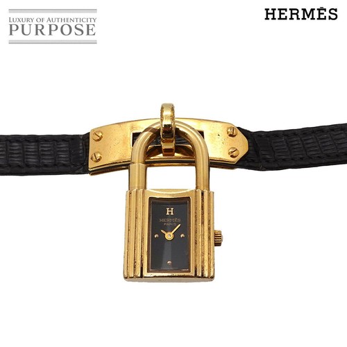Hermes kelly watch gold - gold, dial