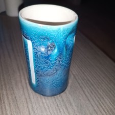 roger capron tasse porte stylo zebré moderniste ceramique collection