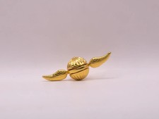 Toupie ailée vif d'or métal