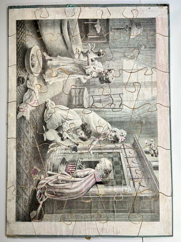 Ancien puzzle bois - puzzle,