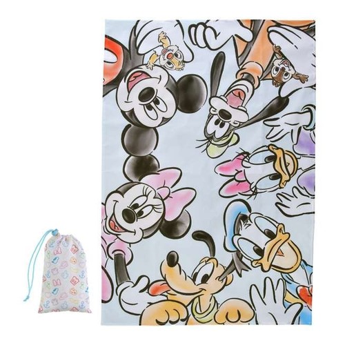 Tapis drap mickey picnic - de,