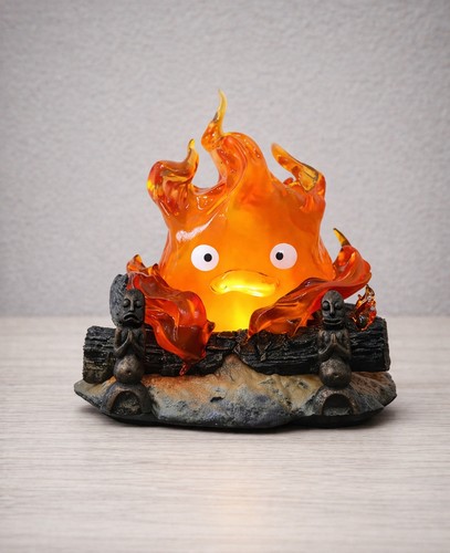 Figurine lampe calcifer studio - figurine/lampe,