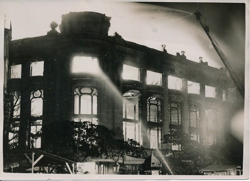 Paris 1930 incendie des - incendie,