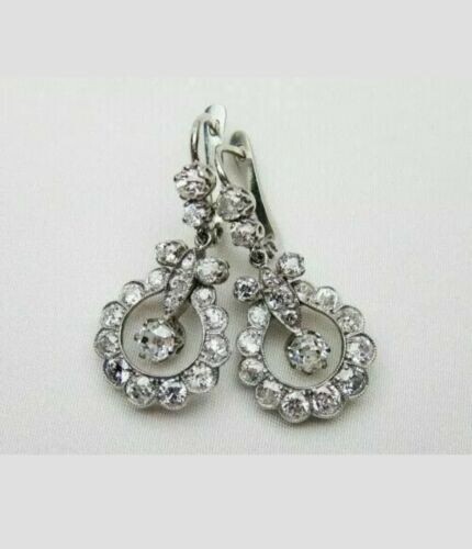 2ct rond imitation diamant - imitation,