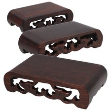  1 ensemble socle en bois