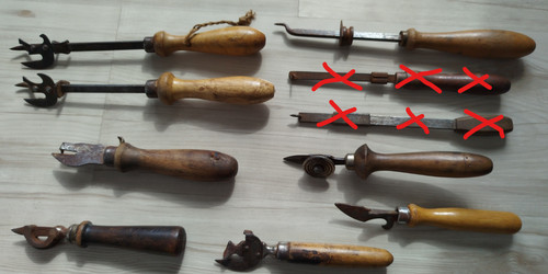 Lot anciens ouvre boite - 8,