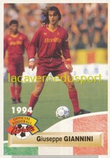 264 GIUSEPPE GIANNINI AS ROMA ITALIA CARTE PANINI UNFP FOOTBALL CARDS 1993 1994