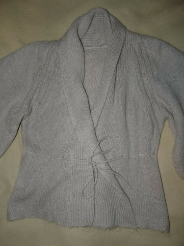 Gilet cardigan femme beige