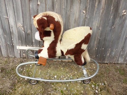 Jouet ancien cheval - à, bascule