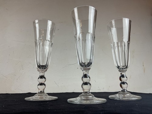 Baccarat flûtes en cristal - baccarat.,