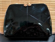 Trousse vinyl noire " Yves St