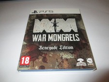 Jeux Video PS5 Playstation Sony  War Mongrels WM Guerre comme neuf
