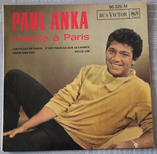 Paul anka chante paris - ep,