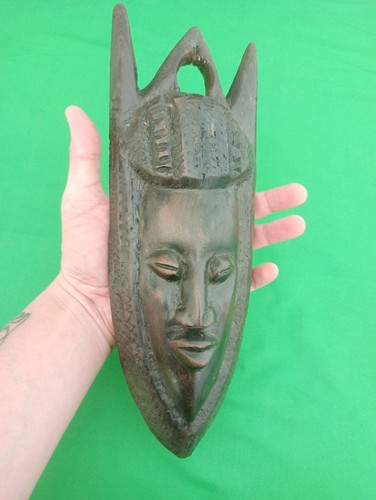 Grande statuette masque - grande, statuette/masque