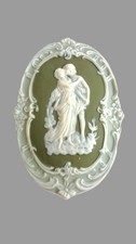 Petite Boite à Bijoux ancienne en porcelaine de Wedgwood
