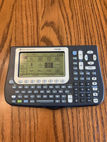 Texas instruments voyage 200 - instruments,