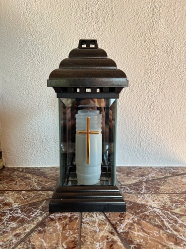 Lanterne bougie funéraire - bougie,