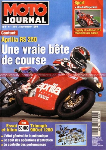 Moto journal 1155 essai - 1155,