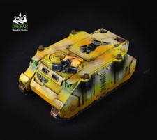 Rhino Imperial Fist warhammer