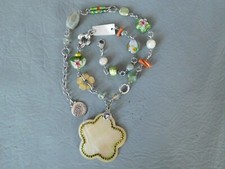 GAS BIJOUX COLLIER GRIS PERLE