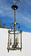 lanterne suspension bronze