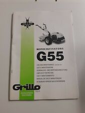 manuel d'utilisation de motoculteur grillo g55