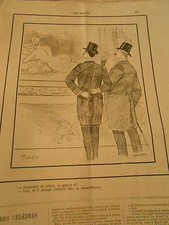 Caricature 1891 - Amateur de