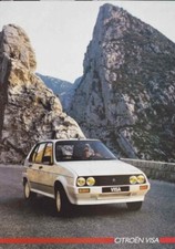 Catalogue brochure Citroën Visa (avec GTI) 07/1985 France