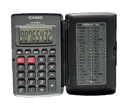 Casio 820lc calculette - casio,