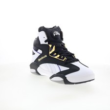 Reebok Shaq Attaq baskets pour hommes en cuir blanc